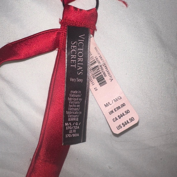 Victoria Secret Shine Strap garter belt -Size M/L - Picture 3 of 5